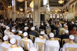 أطلق اتحاد علماء بلاد الشام في جامع العثمان بدمشق فعاليات (ملتقى_الأقصى)