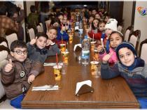 دار الأمان لأبناء الشهداء في محافظة طرطوس تقيم حفل غداء لطلابها أبناء الشهداء 
