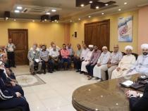 وزير الاوقاف يعقد اجتماع عمل في مديرية أوقاف حلب ويجتمع بكوادر المديرية