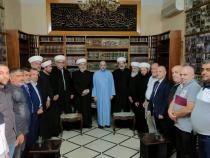 وزير الأوقاف الشيخ د. محمد عبدالستار السيد يستقبل وفداً من علماء ووجهاء مدينة طرابلس اللبنانية 