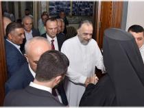  استقبال وزير الأوقاف الشيخ د. محمد عبد الستار السيد  للمهنئين بعيد الأضحى 