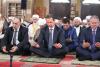 الرئيس  بشار الأسد يشارك في إحياء ذكرى المولد النبوي الشريف في جامع عمر بن الخطاب في مدينة  اللاذقية.